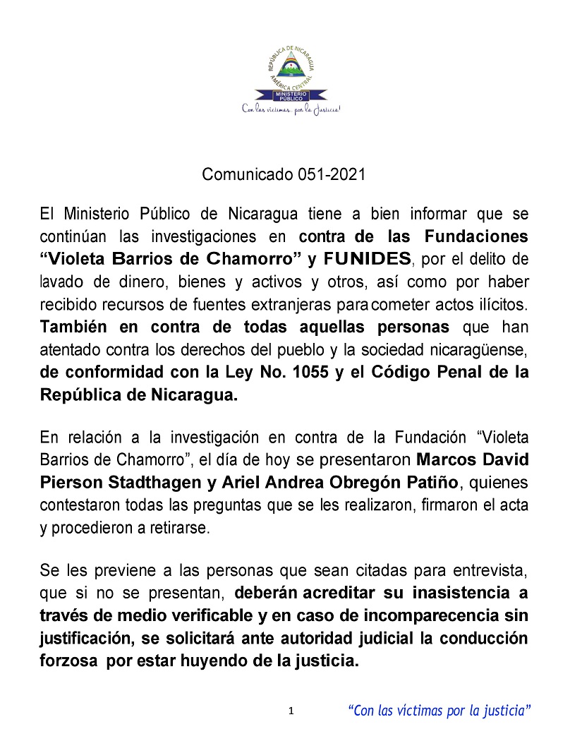 comunicado